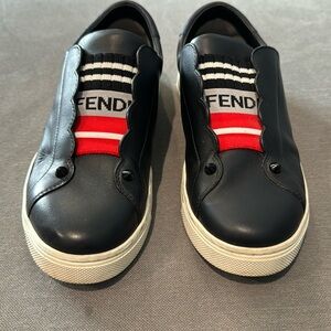 Fendi women designer sneakers size 6 US / 36 EU